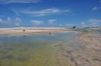 Refrescando-se em lagoa da praia do Farol,nas Reentrâncias Maranhenses - MA